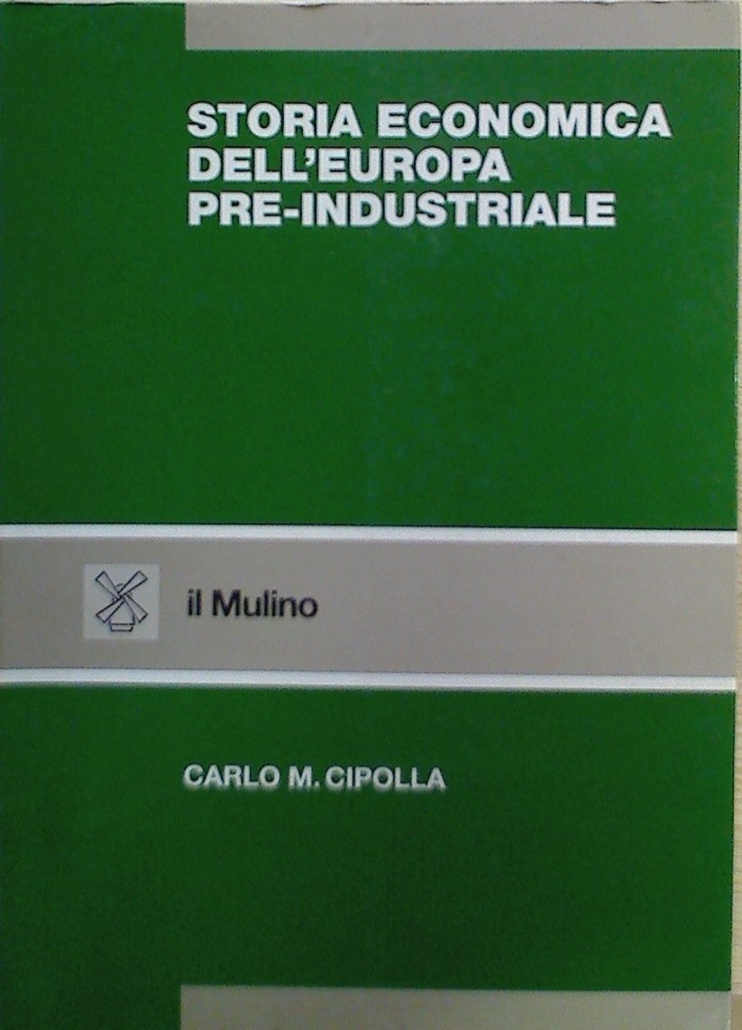 Storia economica dell'Europa pre-industriale Non-fiction books