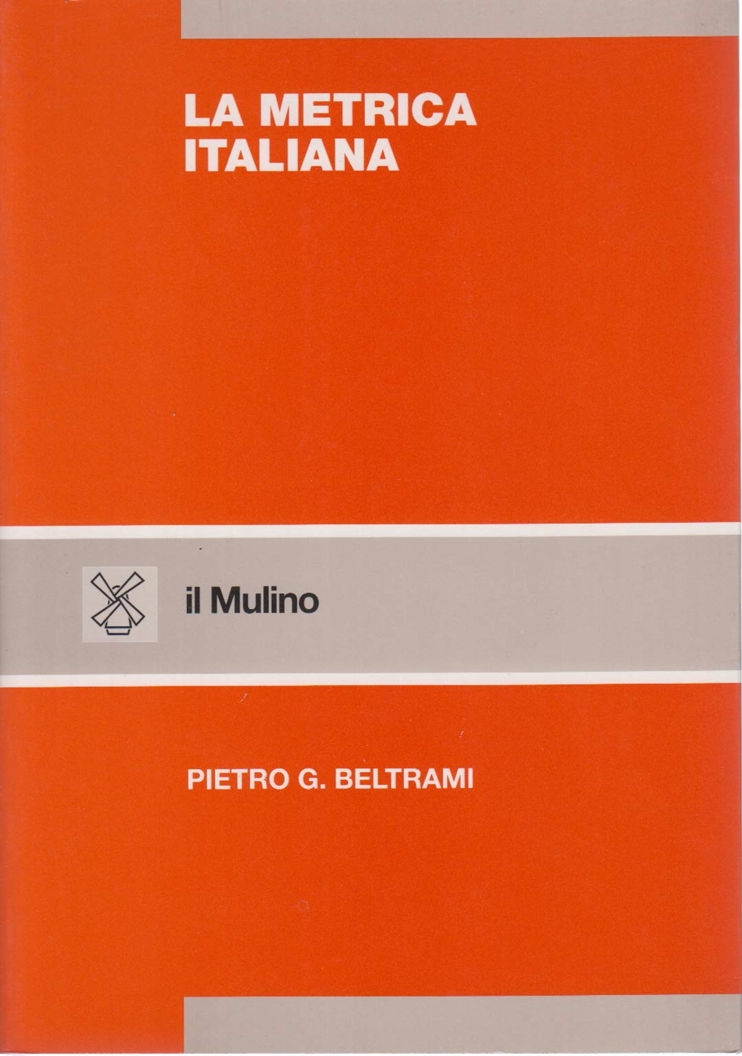 La metrica italiana book