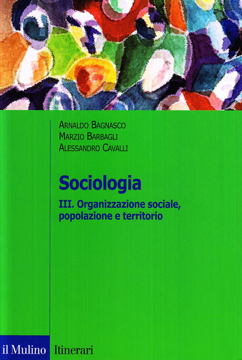 Sociologia. Organizzazione sociale, popolazione e territorio (Vol. 3) (Itinerari. Sociologia) Social Sciences