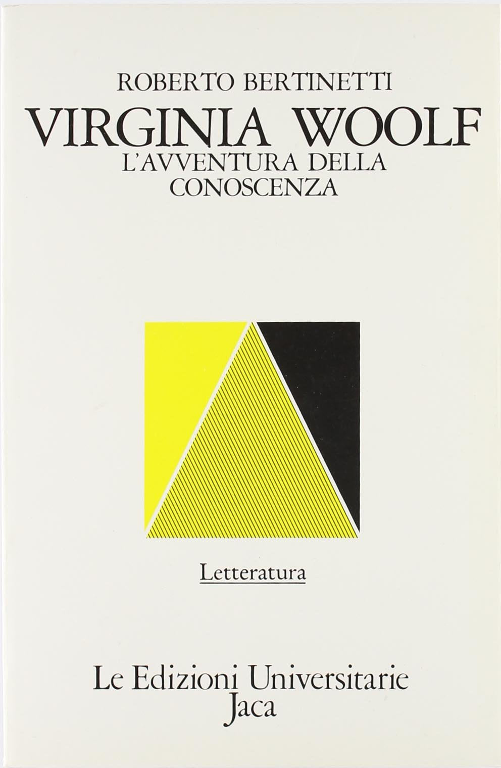 Virginia Woolf. L'avventura della conoscenza book