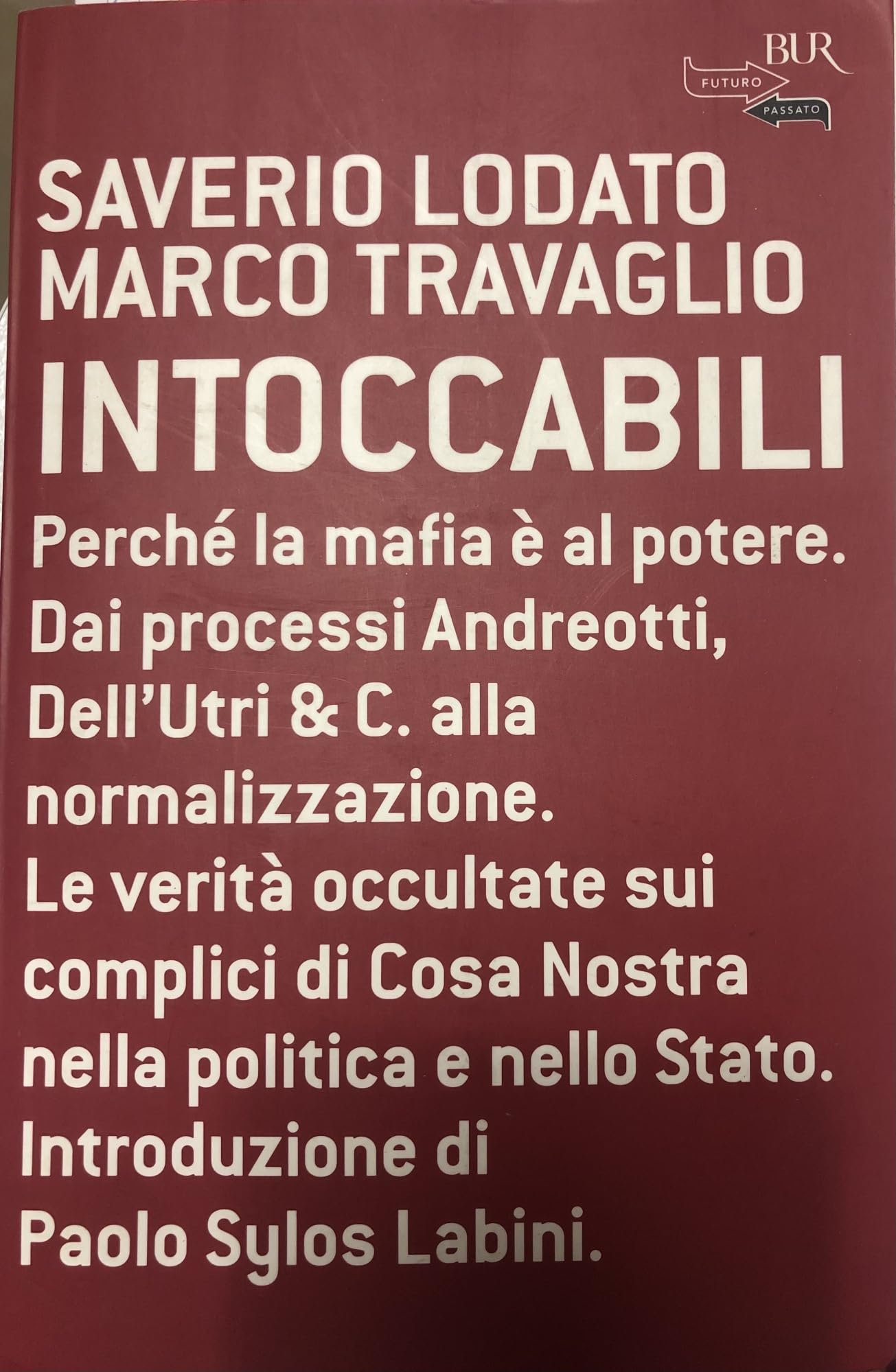Intoccabili (BUR Futuropassato) Social Sciences