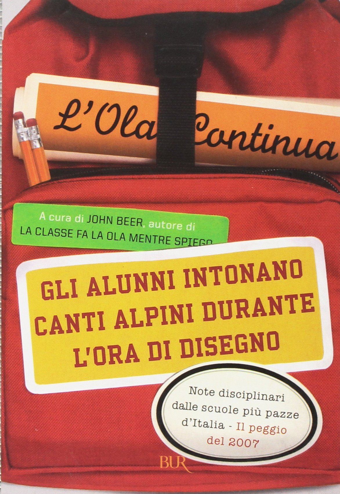 Gli alunni intonano canti alpini durante l'ora di disegno. L'Ola continua Cartoons