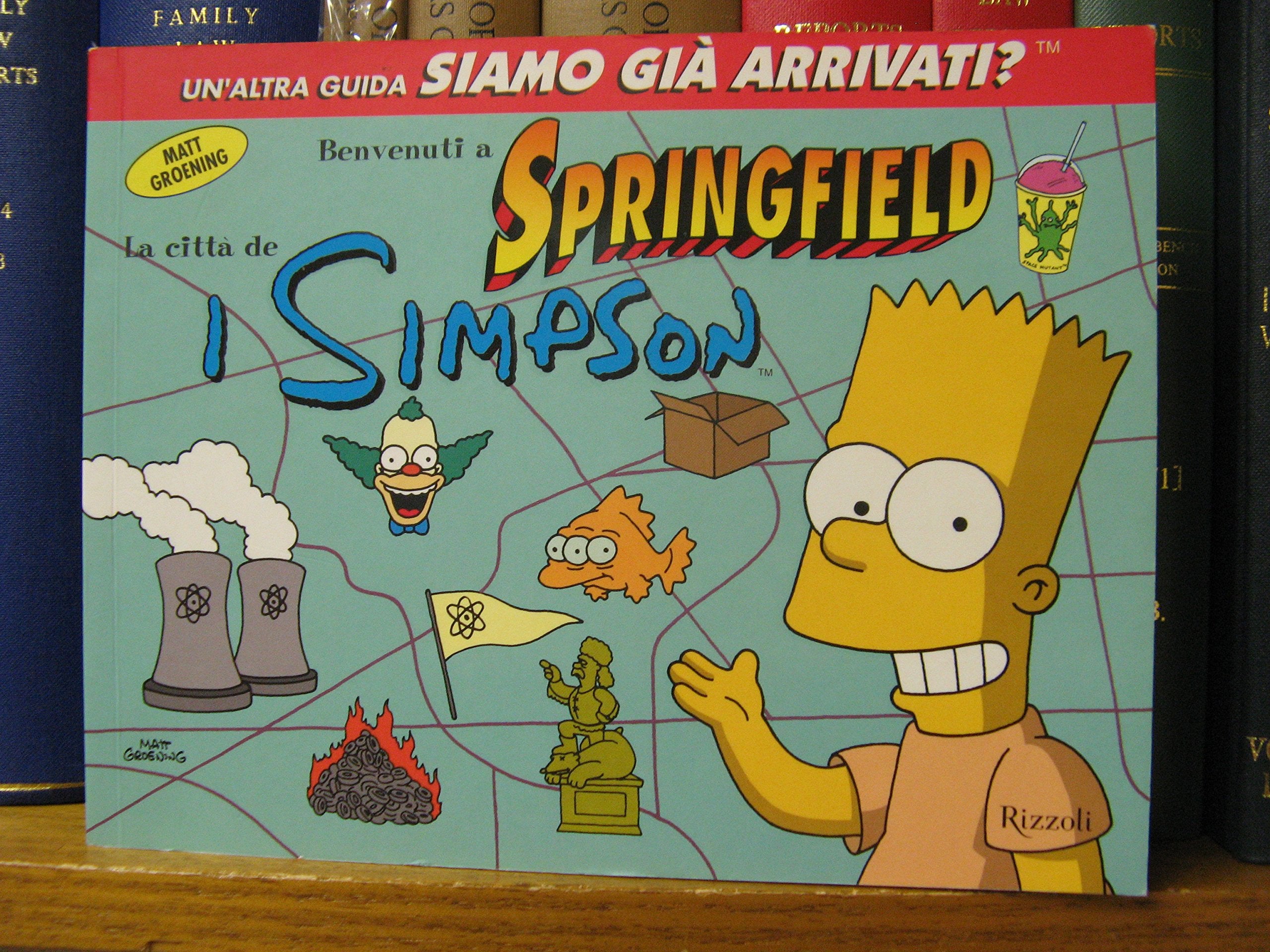 Benvenuti a Springfield. La città dei Simpson book