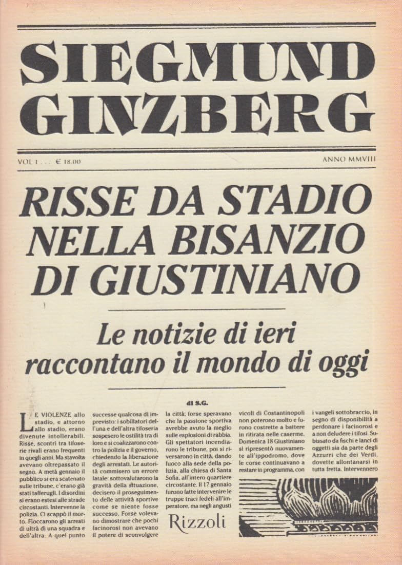 Risse da stadio nella Bisanzio di Giustiniano book