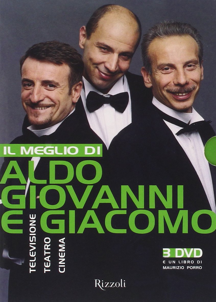 Il Meglio DI Aldo Giovanni E Giacomo 3dvds + Libro book