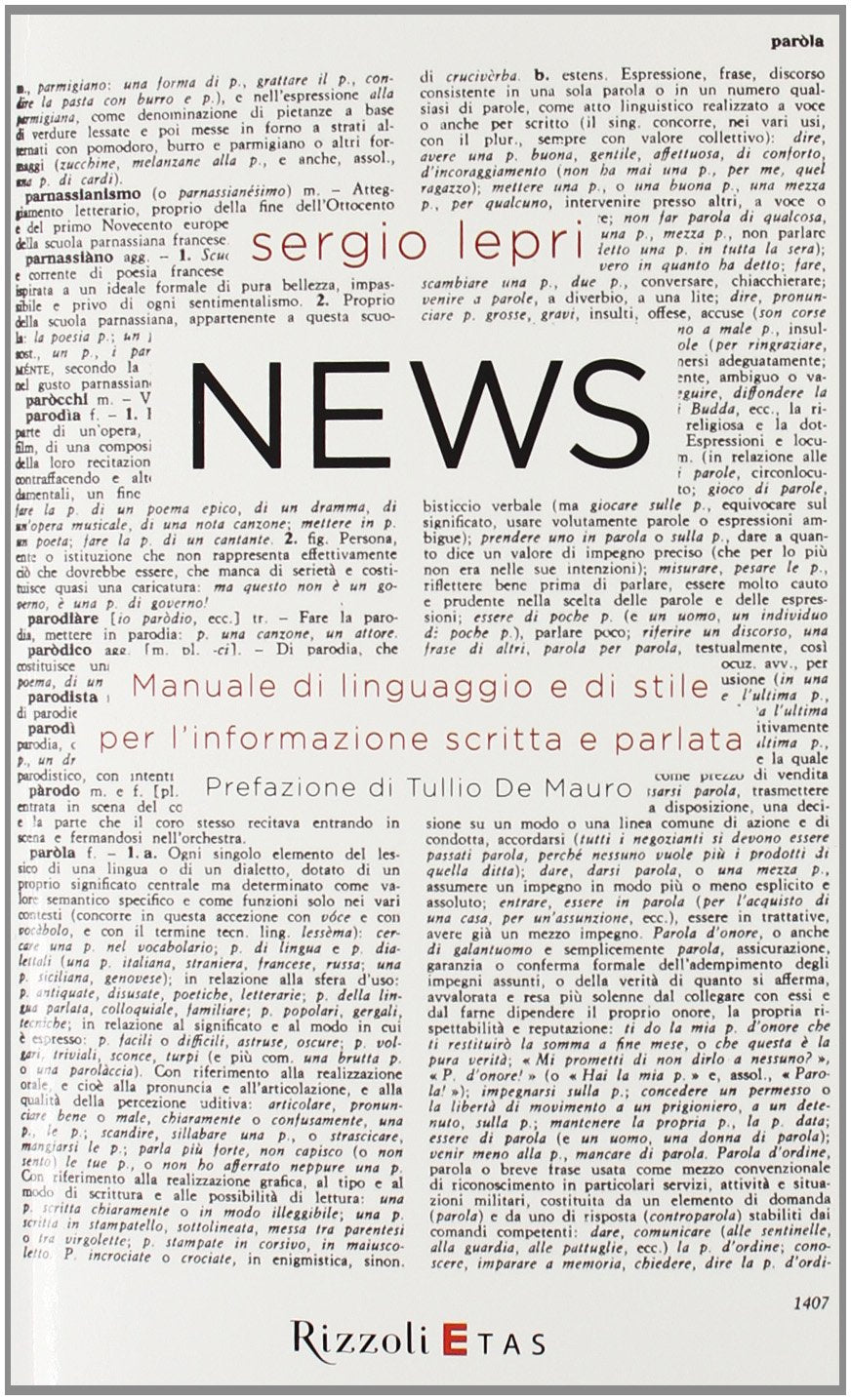 News. Manuale di linguaggio e di stile per linformazione scritta e parlata book