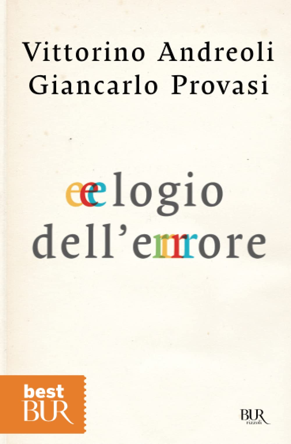 Elogio dell'errore book