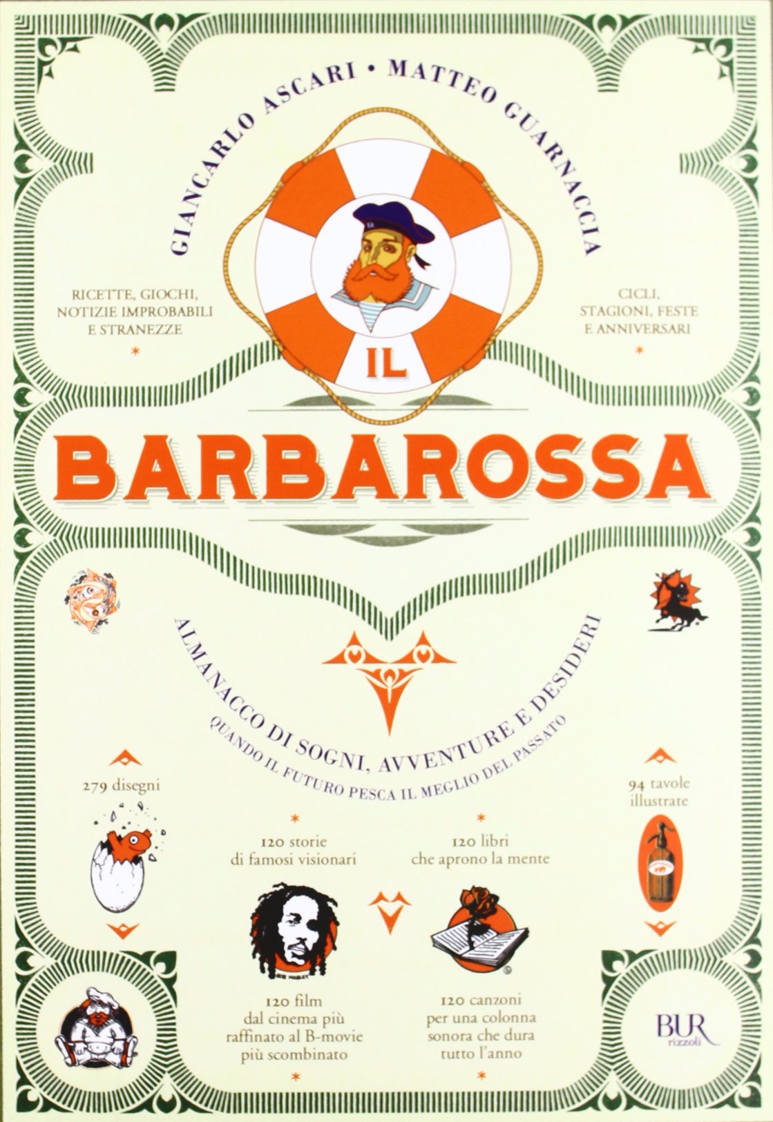 Il Barbarossa. Almanacco di sogni, avventure e desideri. Quando il futuro pesca il meglio dal passato book