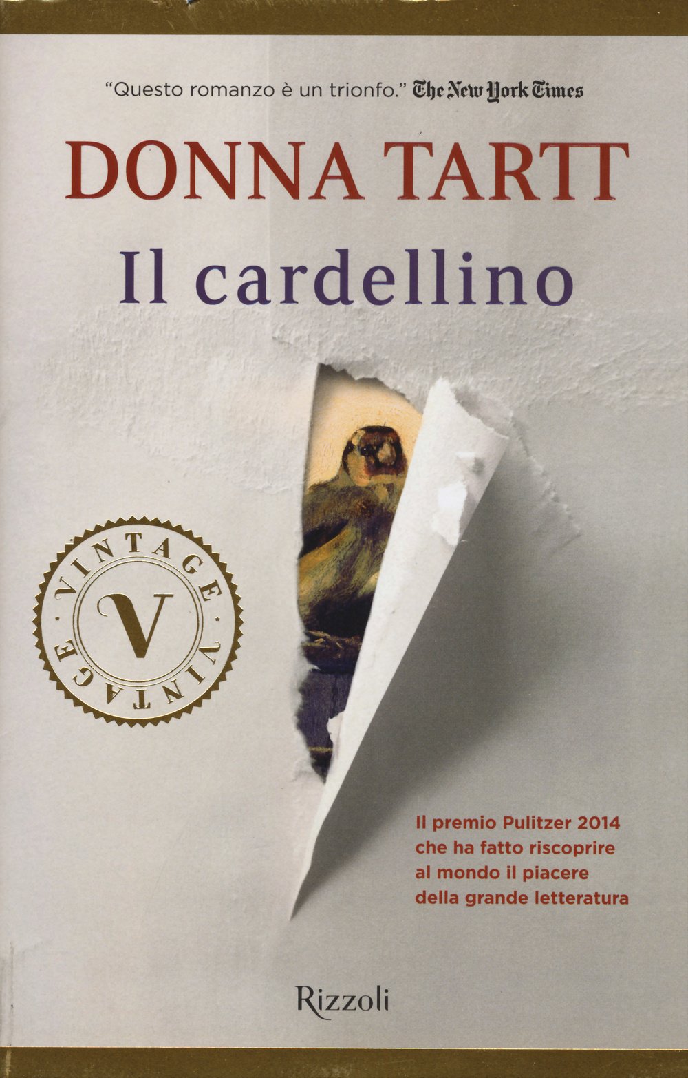 Il cardellino book