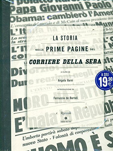 La storia nelle prime pagine del Corriere della Sera. Ediz. illustrata book