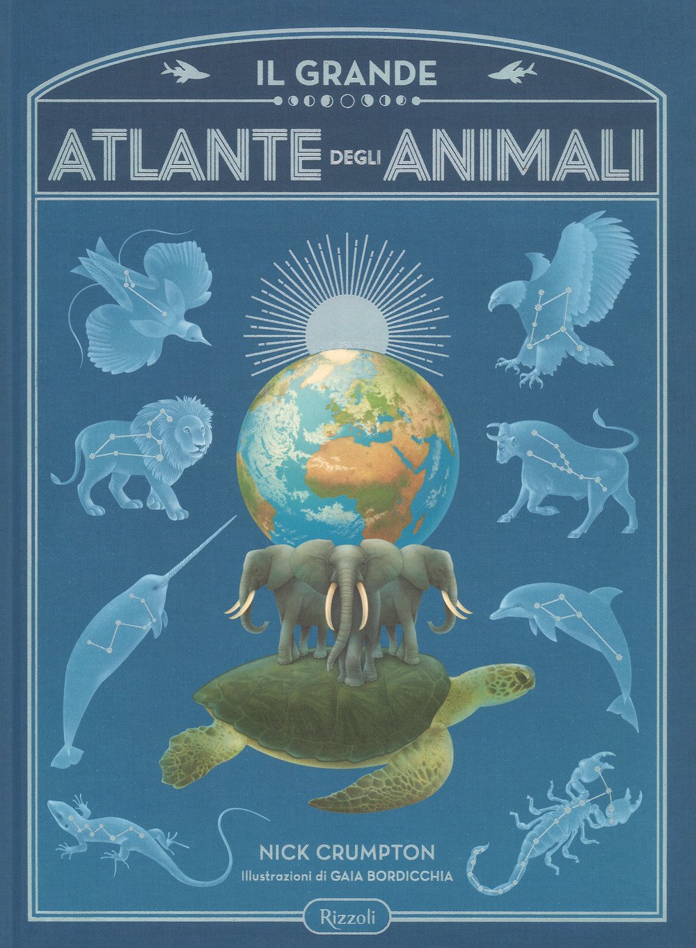 Il grande atlante degli animali. Ediz. a colori book