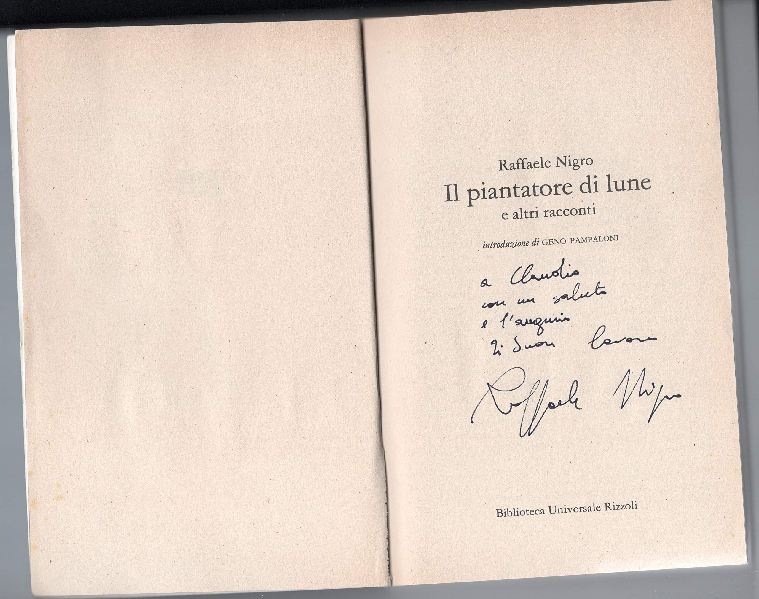 Il piantatore di lune e altri racconti book