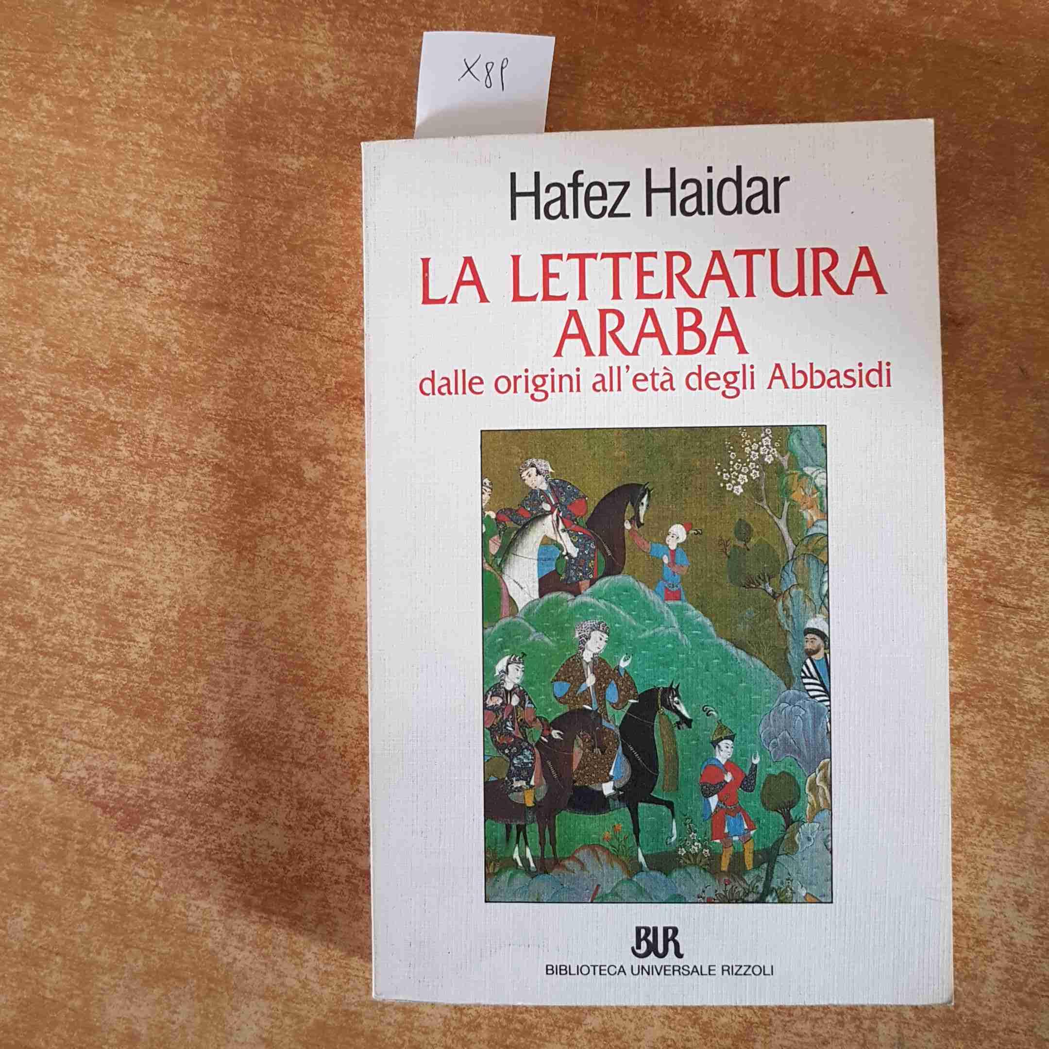 La letteratura araba dalle origini all'età Abbasidi book