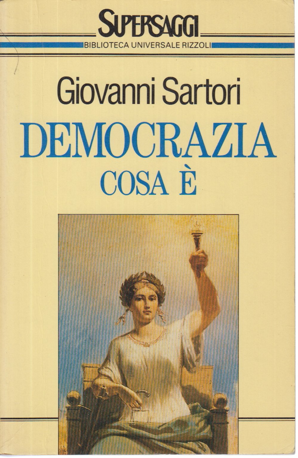 Democrazia: cosa è (BUR Supersaggi, Band 133) Books