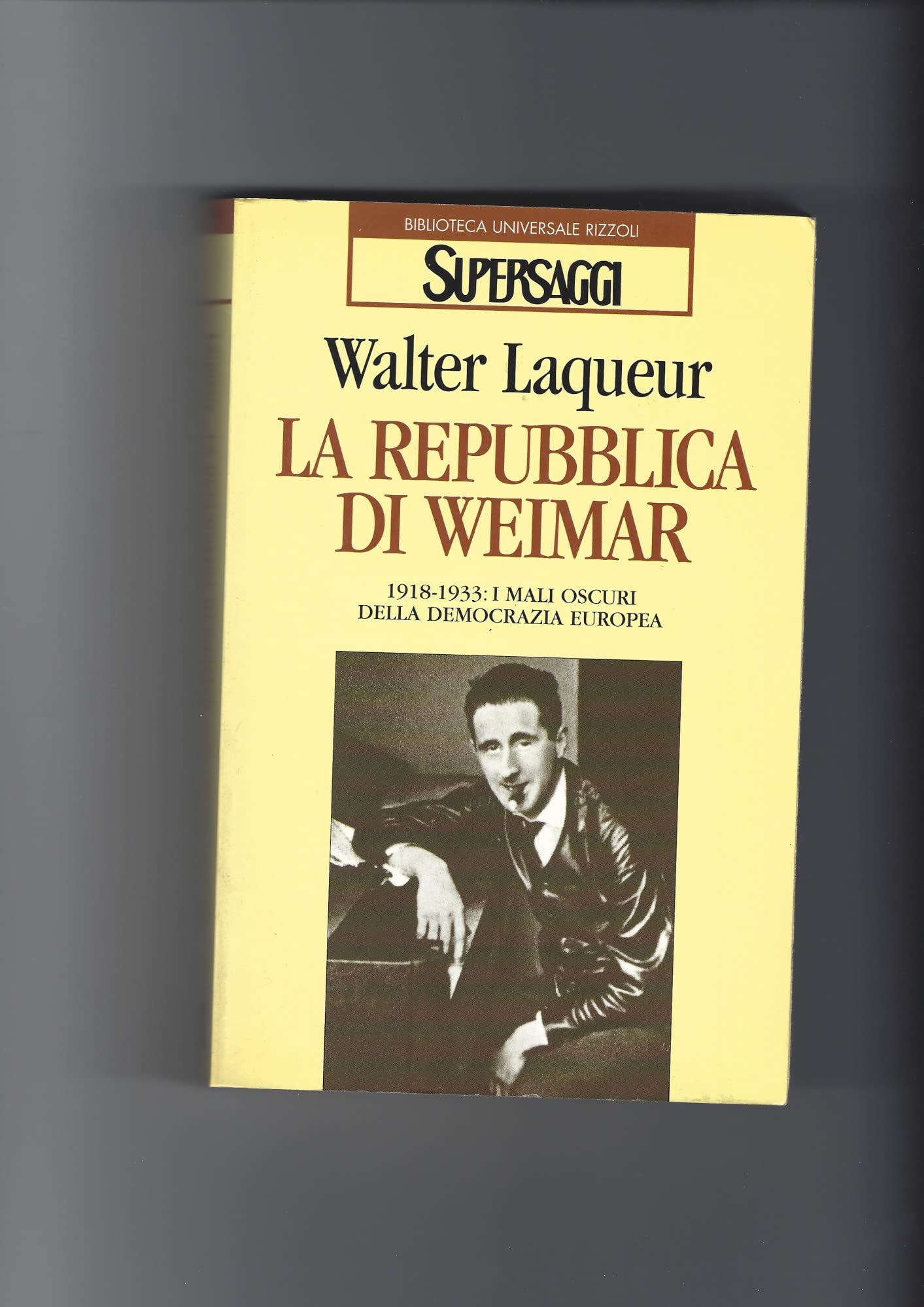 La repubblica di Weimar. 1818-1933: i mali oscuri della democrazia europea book