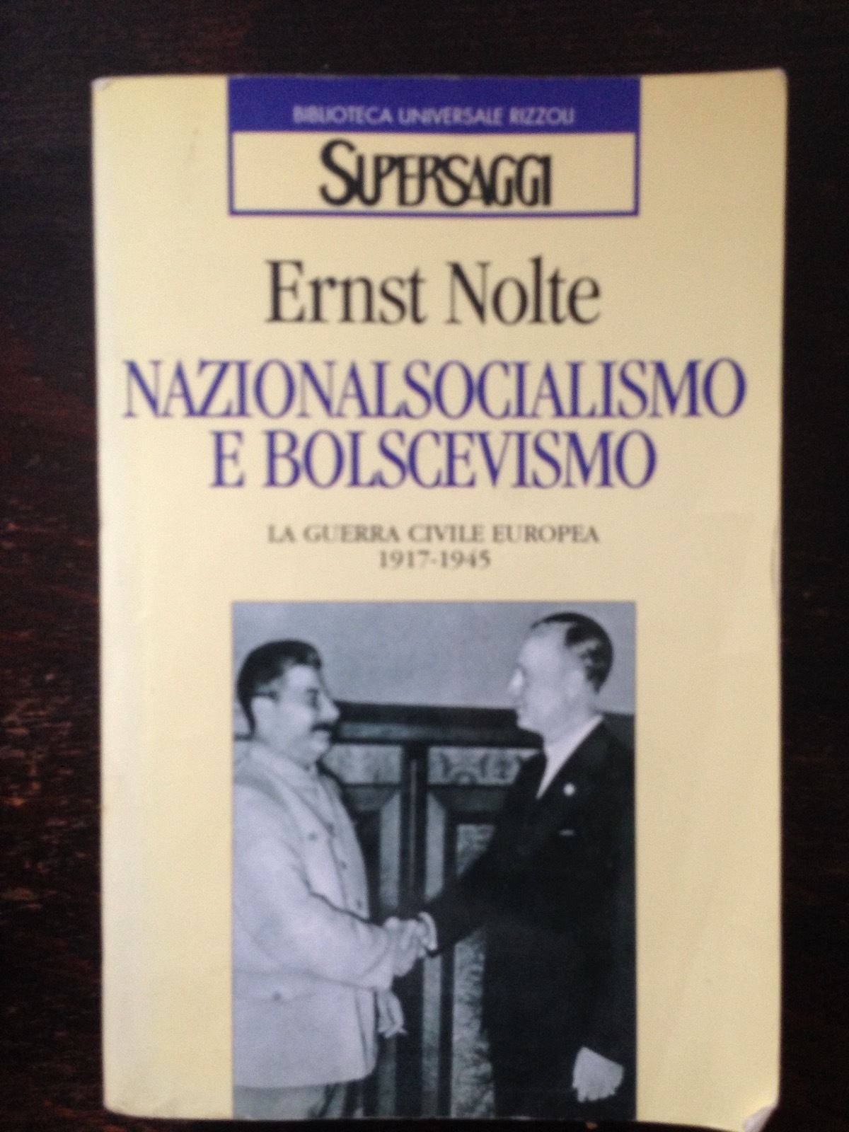 Nazionalsocialismo e bolscevismo. La guerra civile europea 1917-1945 book