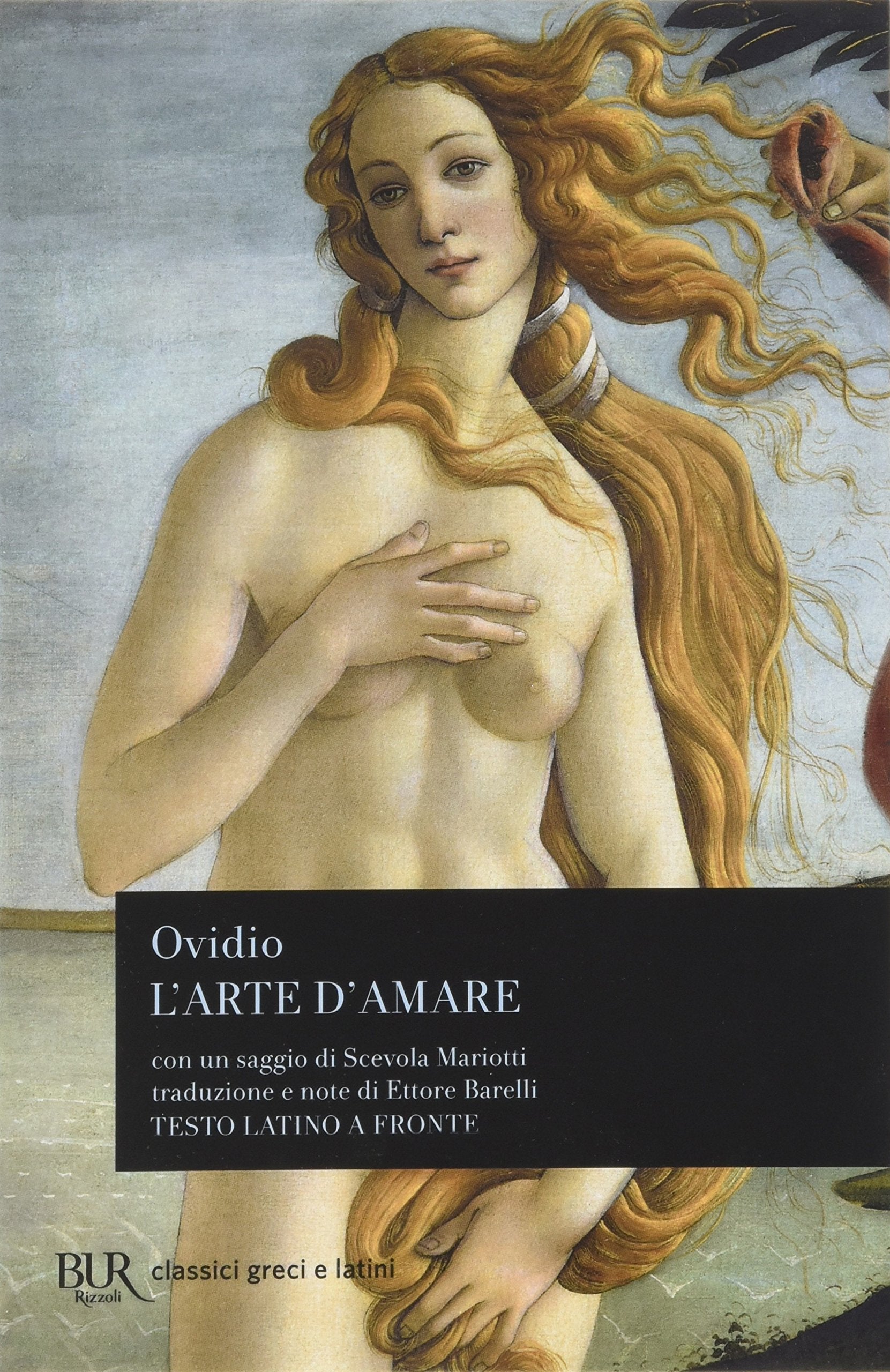 L' arte di amare. Testo latino a fronte book