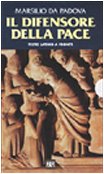 Il difensore della pace. Testo latino a fronte book
