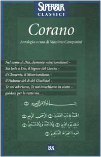 Corano (BUR Superbur classici, Band 196) Essays & Short Stories