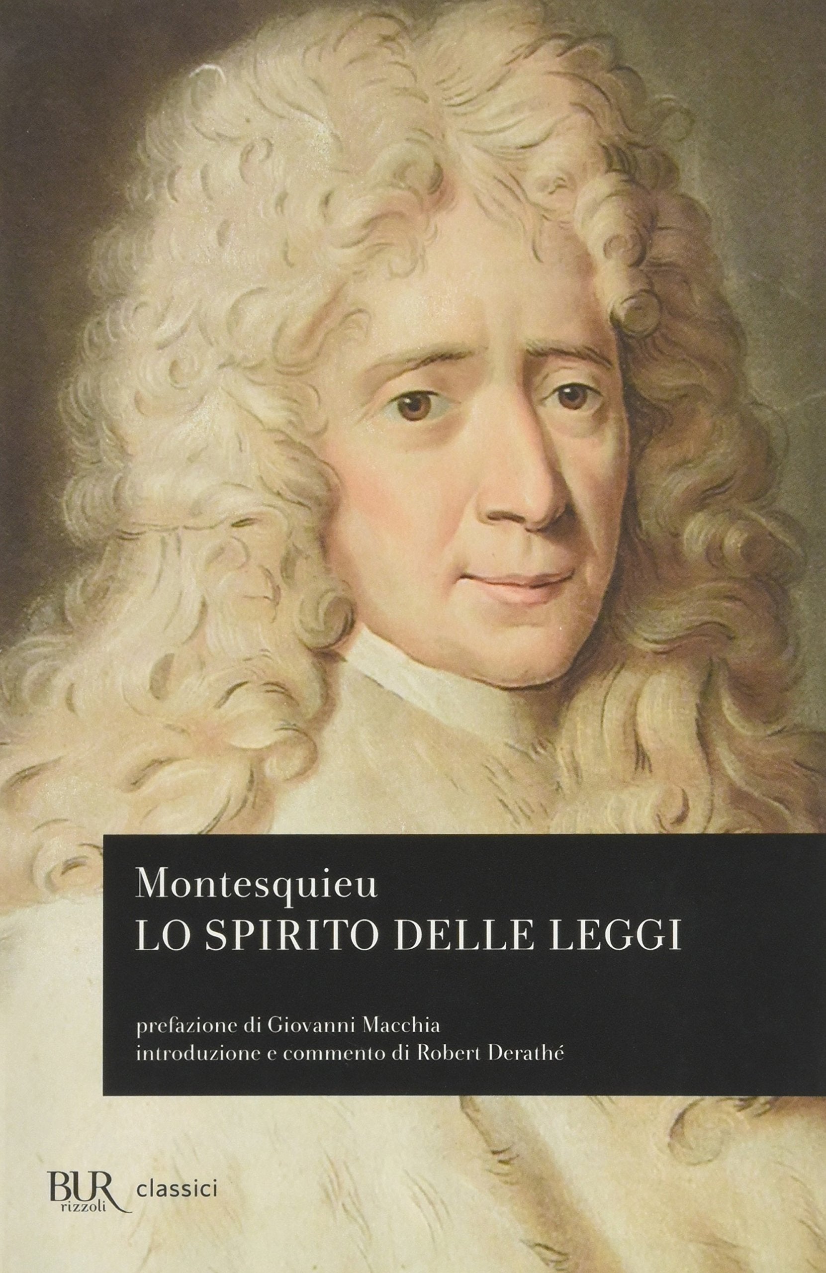 Lo spirito delle leggi (BUR Classici, Band 968) Philosophy