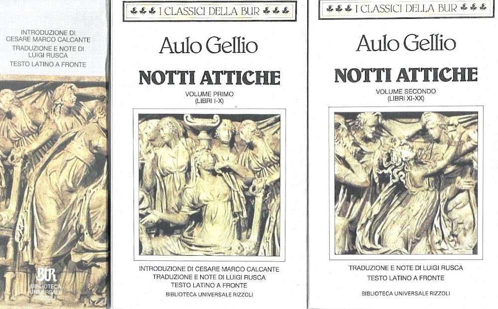 Notti attiche. Testo latino a fronte (BUR Classici greci e latini) Contemporary literature