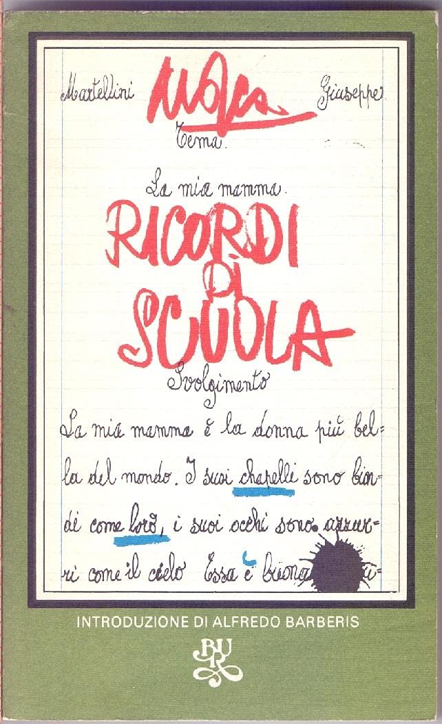 Ricordi di scuola (BUR, Band 191) Contemporary literature