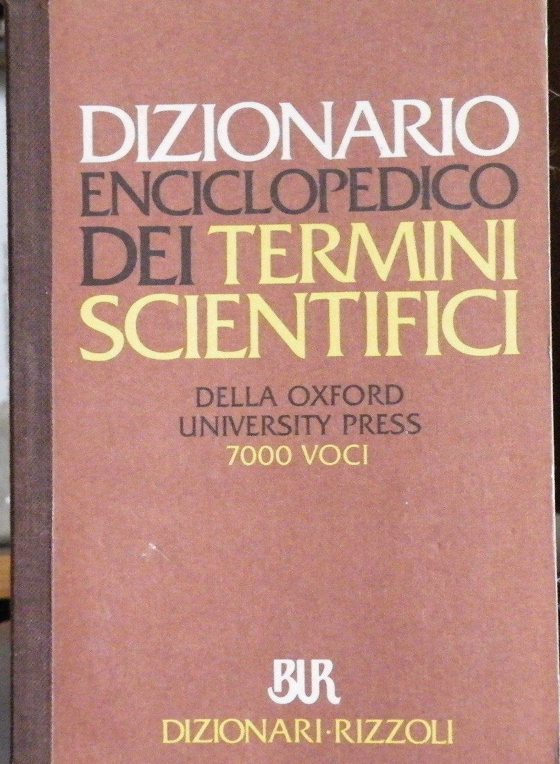 Dizionario Enciclopedico Dei Termini Scientifici book