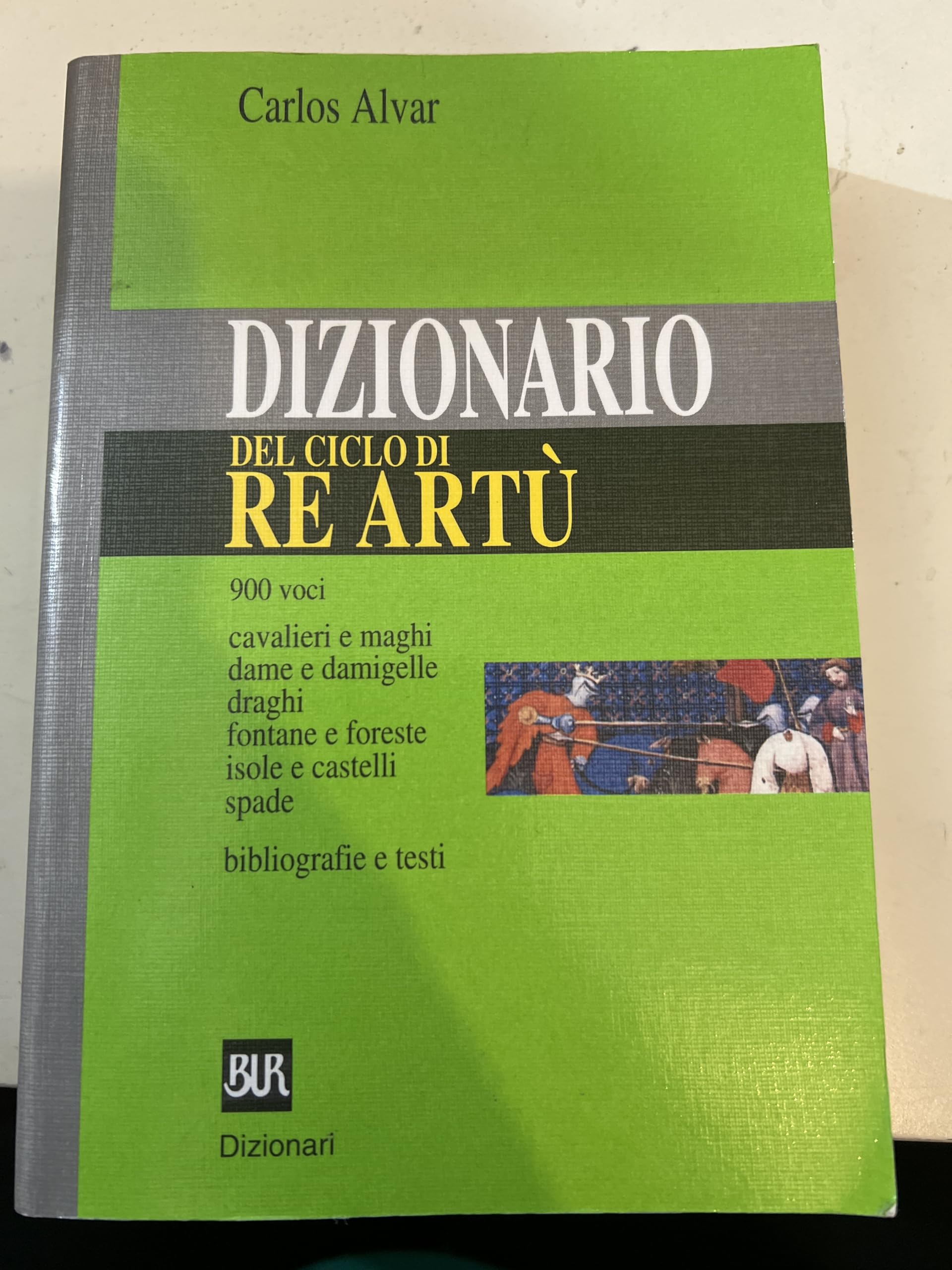 Dizionario del ciclo di re Artù book