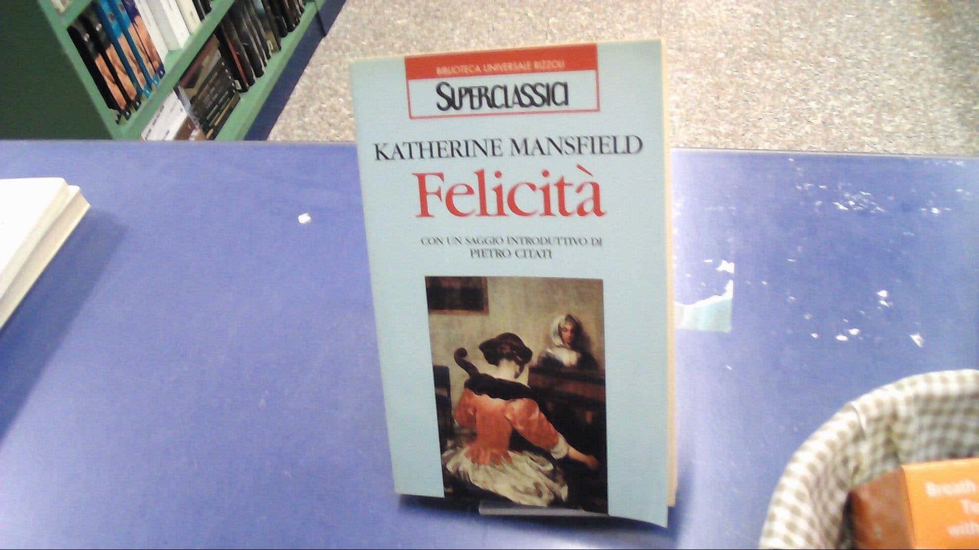La felicità book