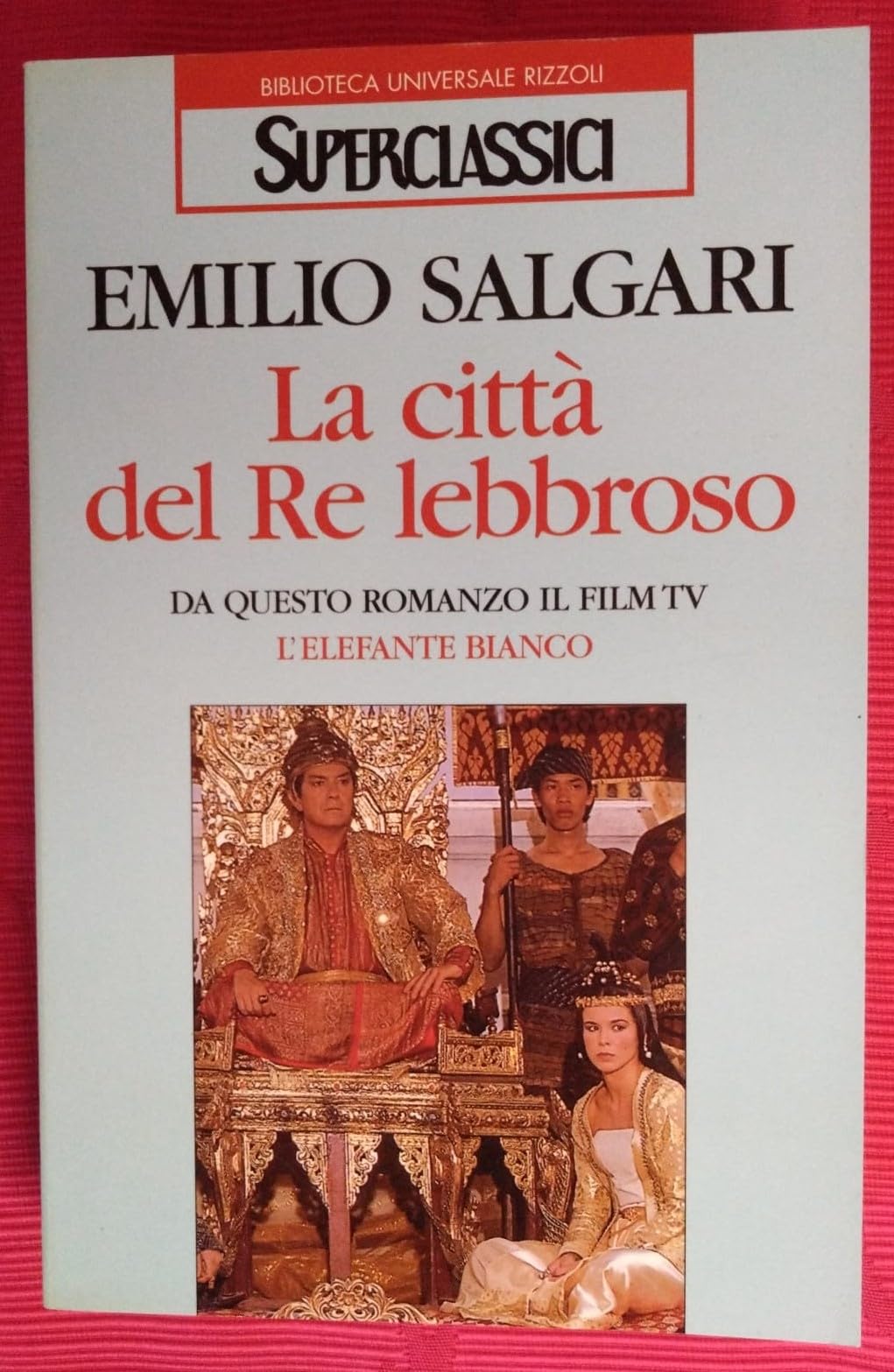 La città del re lebbroso. Da questo romanzo il film Tv «L'elefante bianco» book