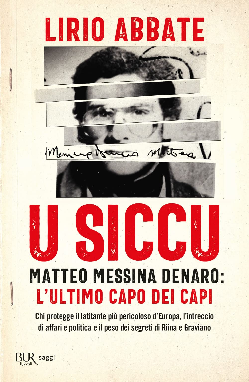 U siccu. Matteo Messina Denaro: l'ultimo capo dei capi book