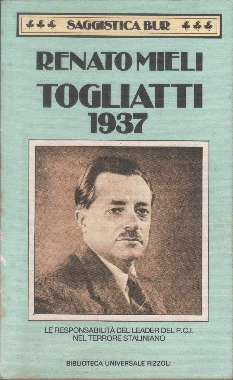 Togliatti 1937 - Prima Edizione book