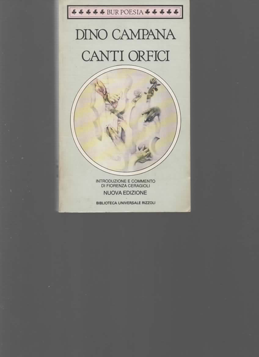 Canti Orfici book