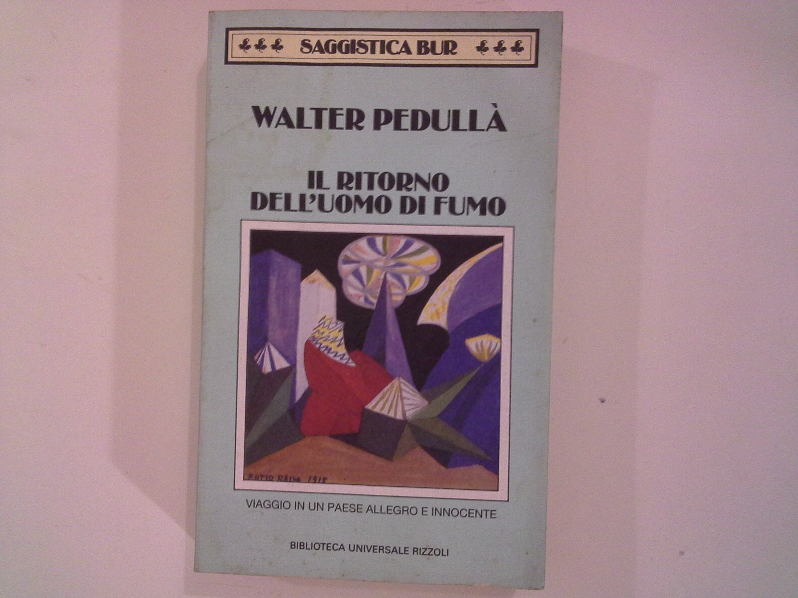 Il ritorno dell'uomo di fumo book
