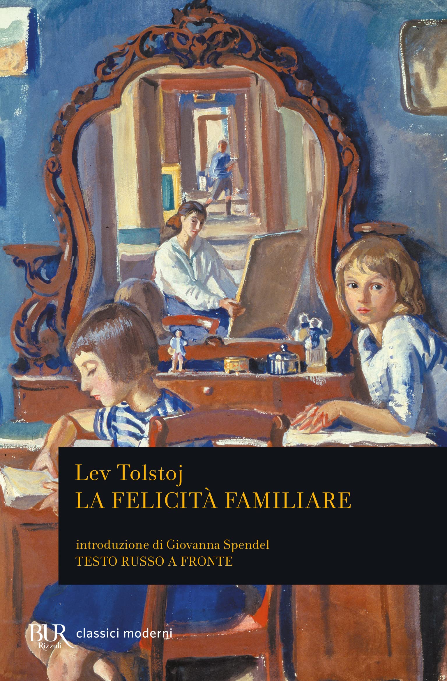 La felicità familiare. Testo russo a fronte book