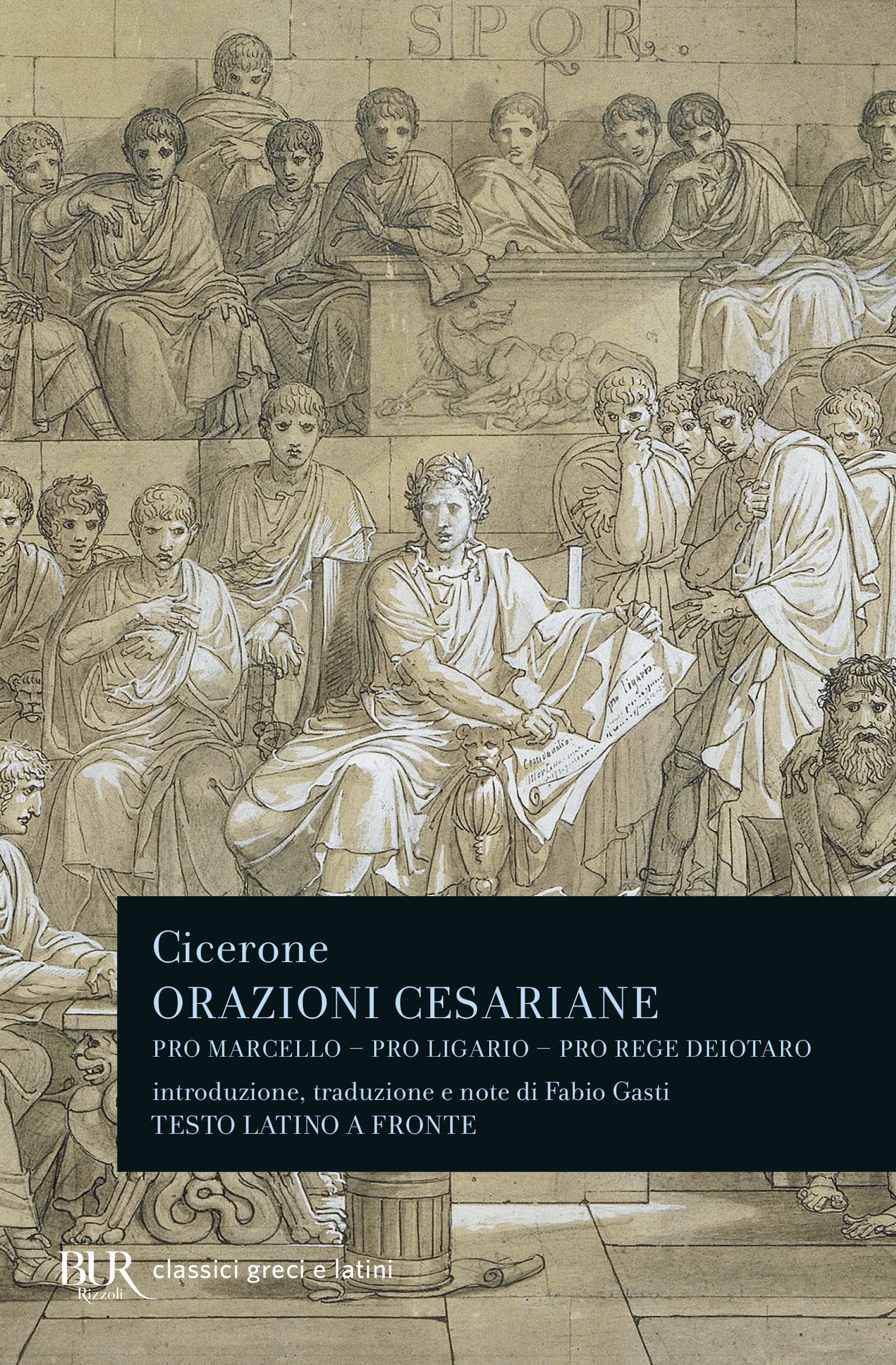 Orazioni cesariane. Testo latino a fronte book