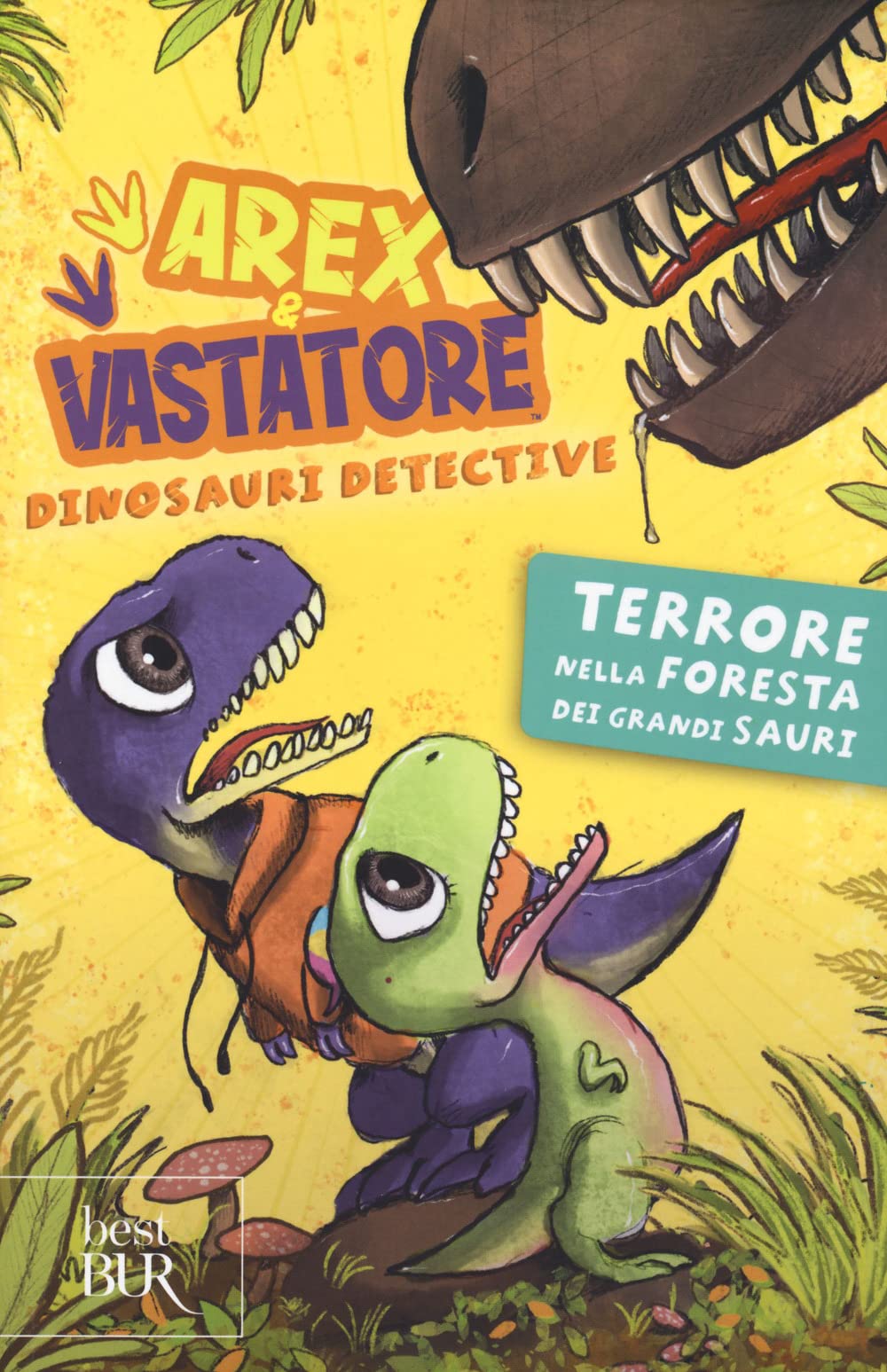 Terrore nella foresta dei grandi sauri. Arex e Vastatore, dinosauri detective. Ediz. a colori book
