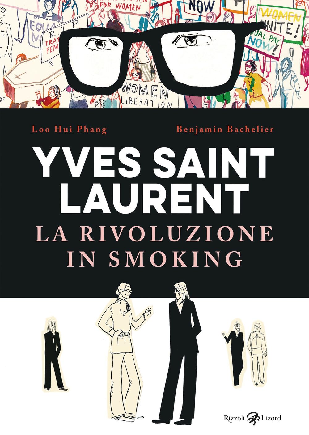 Yves Saint Laurent. La rivoluzione in smoking Manga