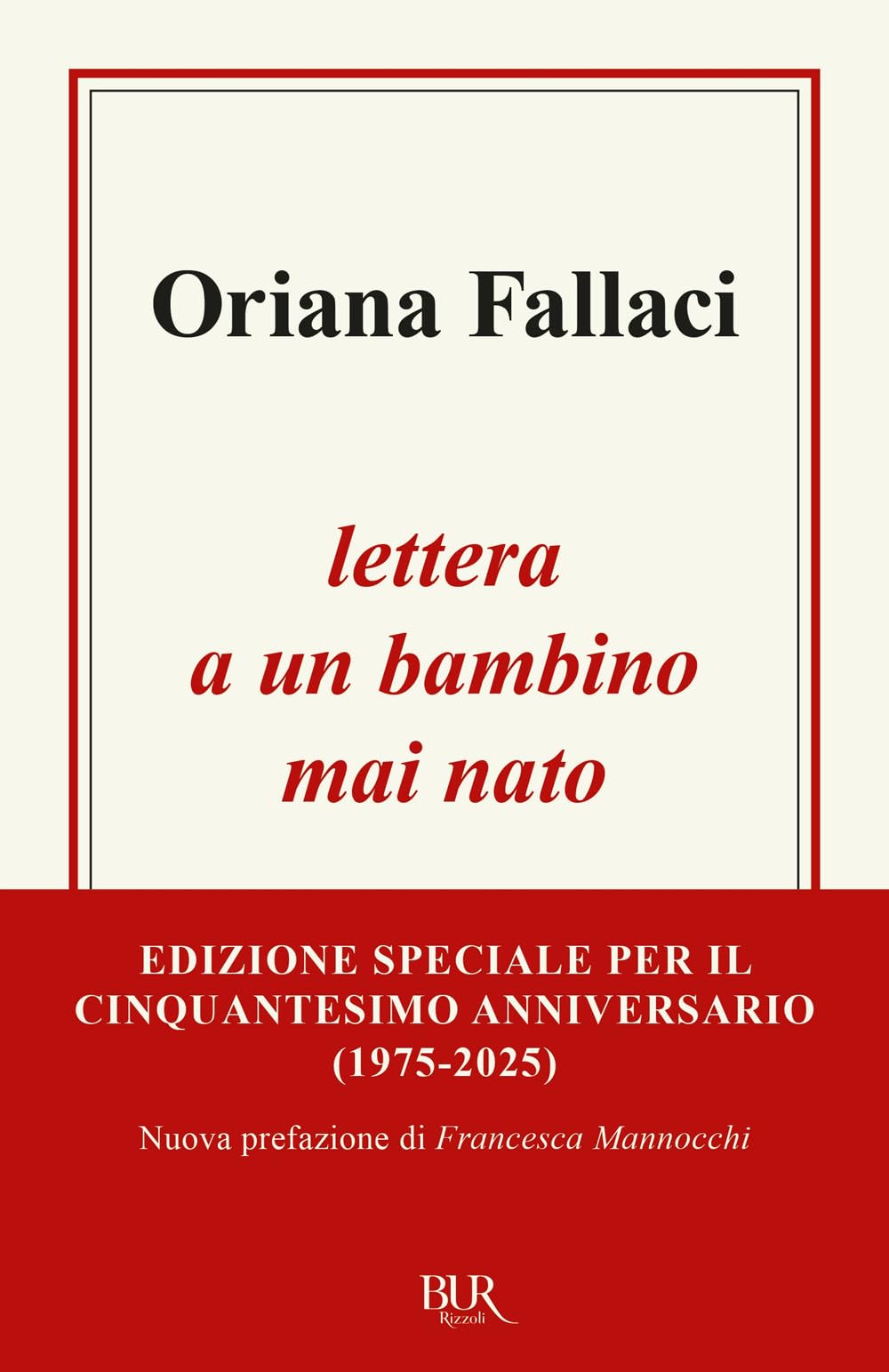 Lettera a un bambino mai nato Contemporary literature