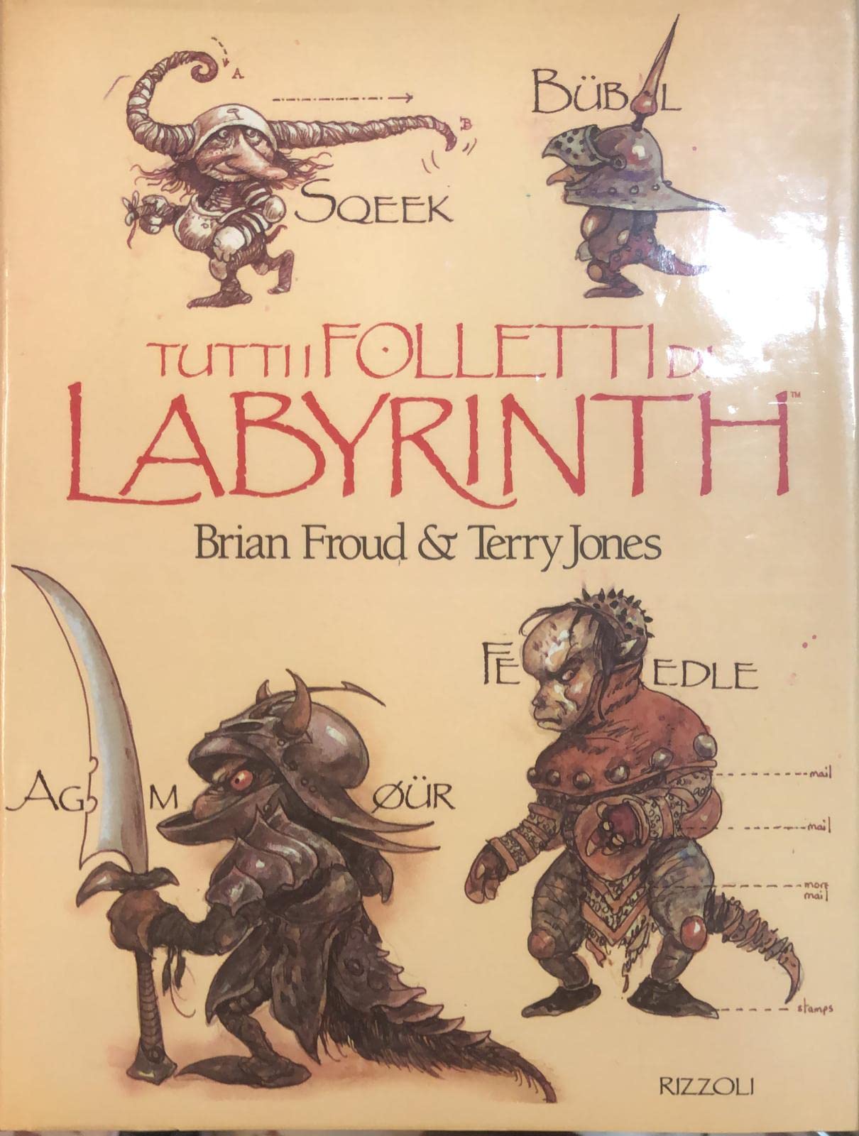 Tutti i folletti di Labyrinth book