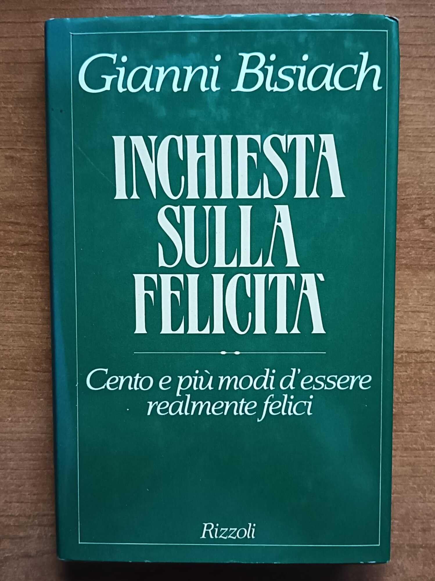 Inchiesta sulla felicità (Azzurra italiani) Books