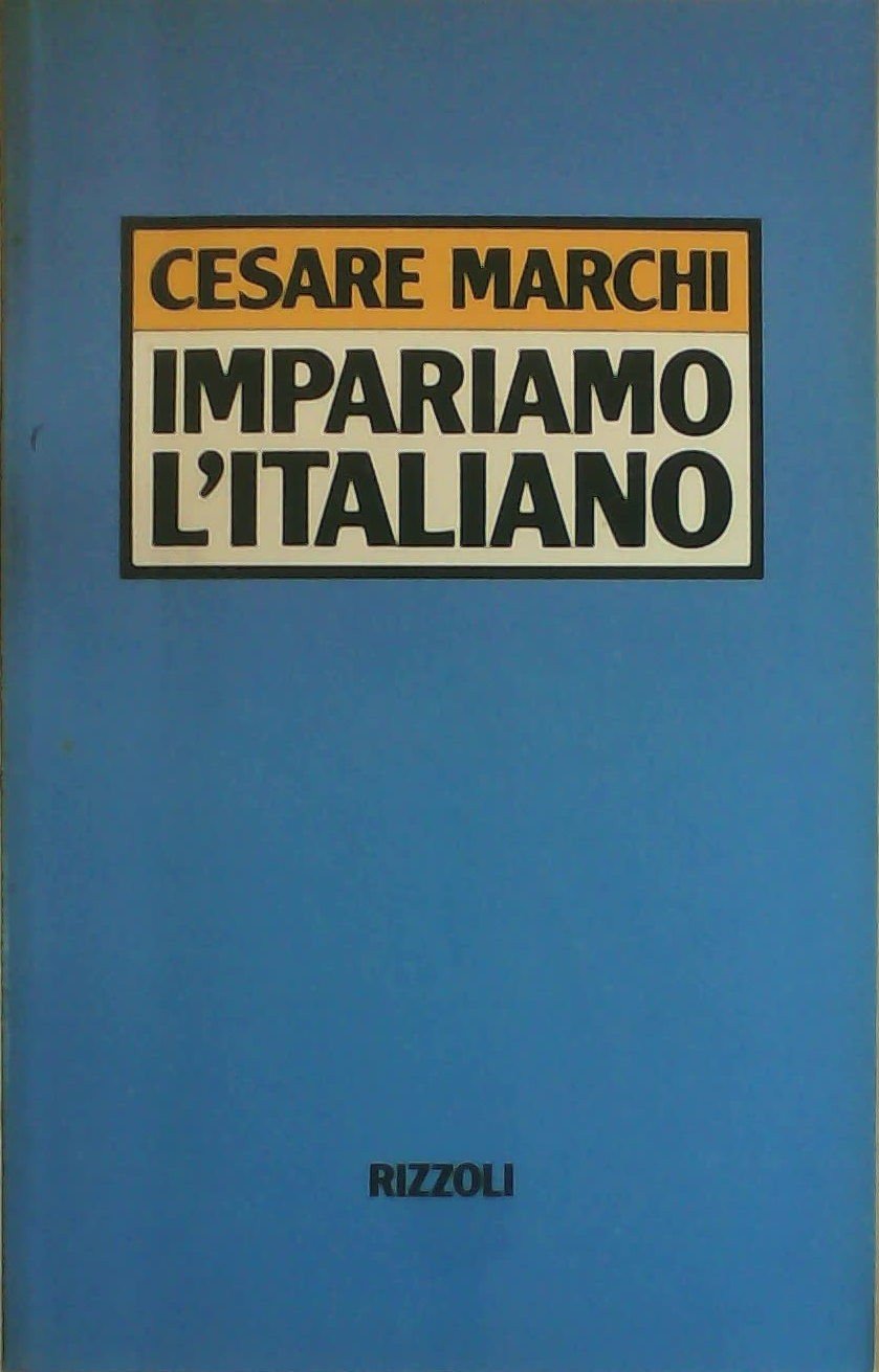 Impariamo l'italiano book