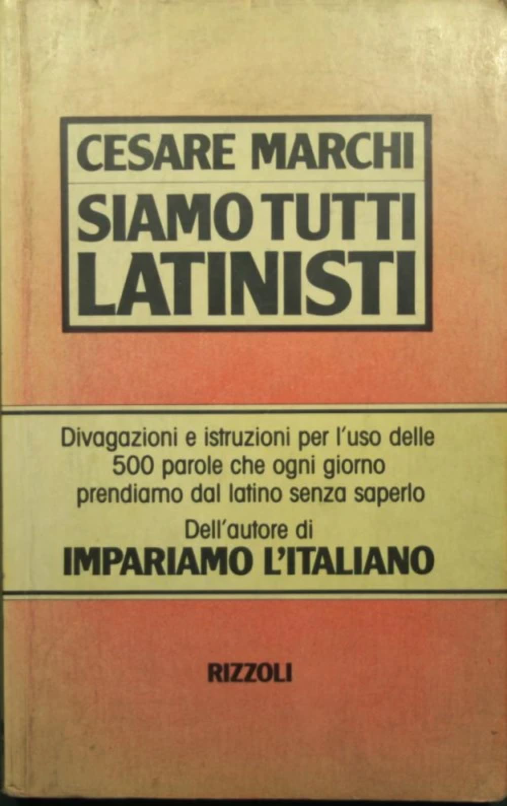 Siamo tutti latinisti book