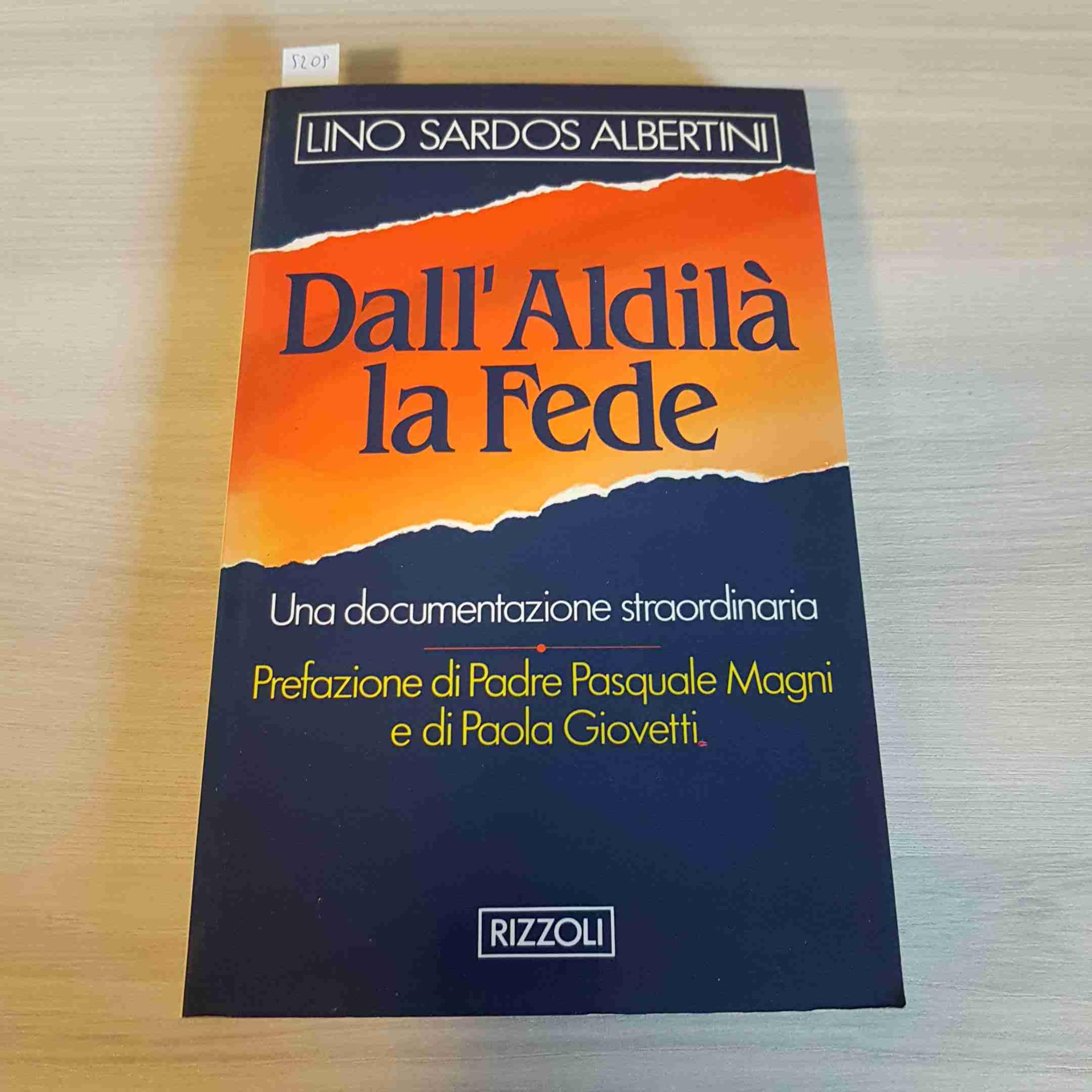 Dall'aldilà la fede book