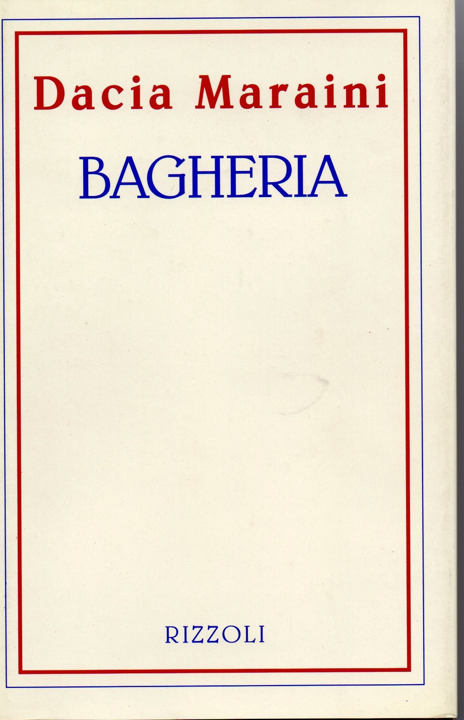 Bagheria, italien. Ausgabe (Piccola biblioteca la scala) Contemporary literature