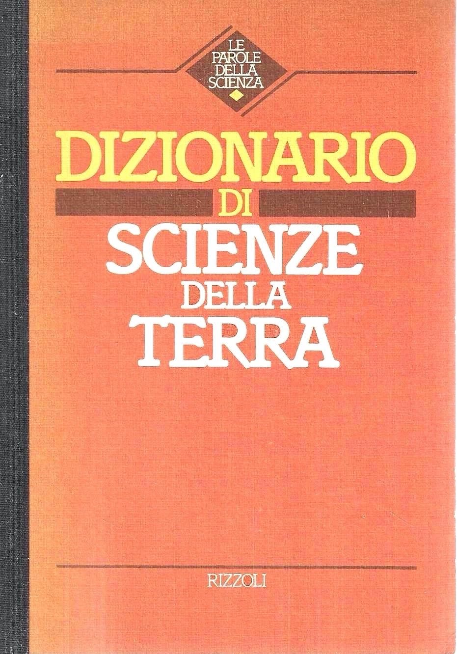 Product Image: Dizionario di scienze della terra
