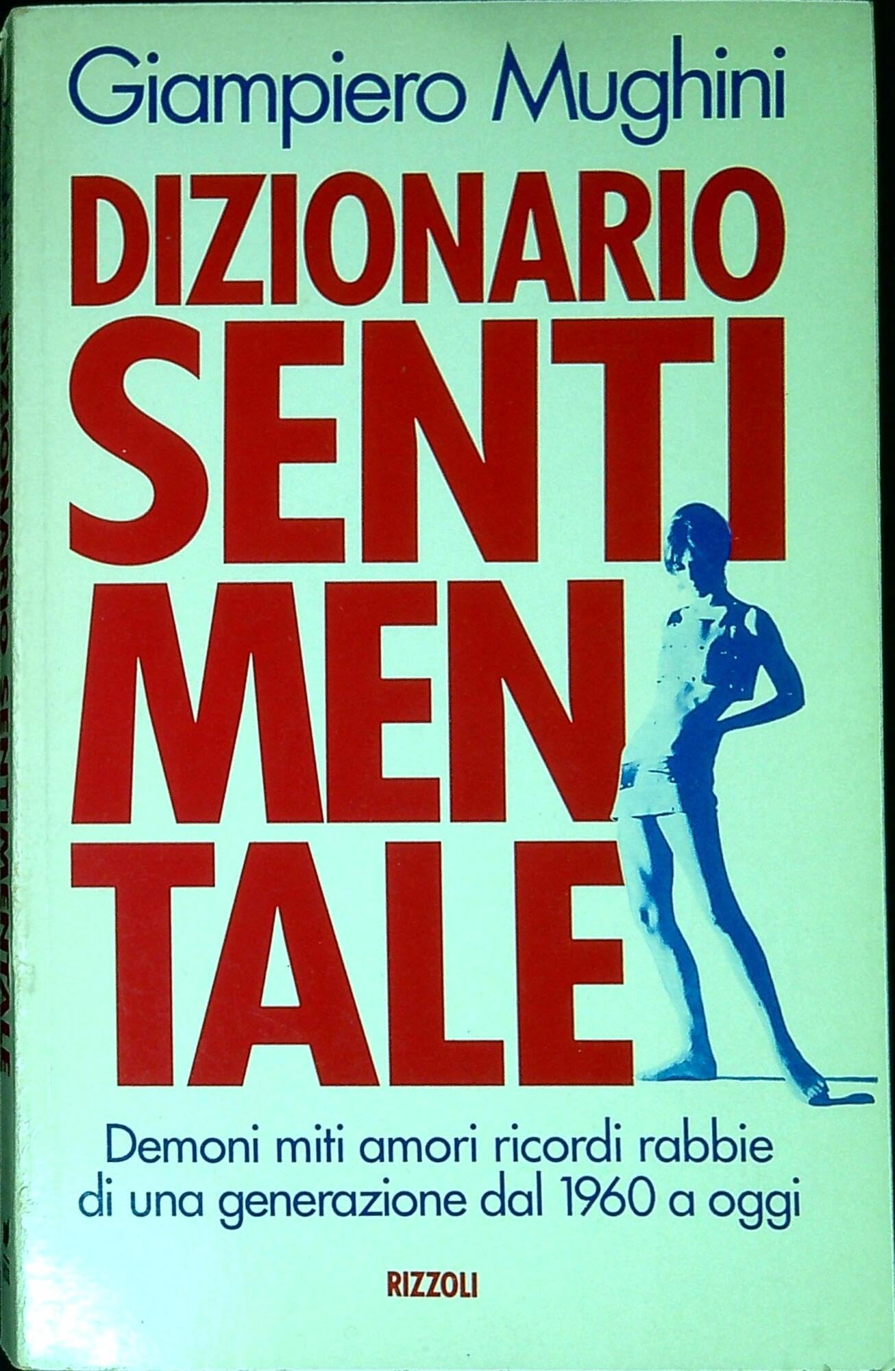 Dizionario sentimentale (Saggi italiani) Contemporary literature Books