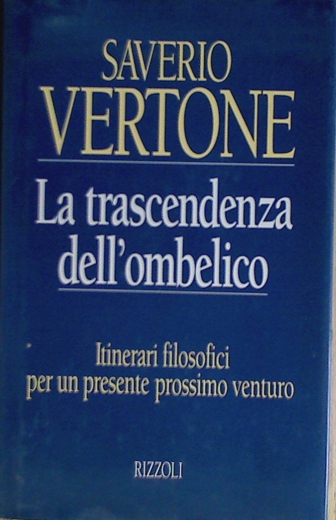 La trascendenza dell'ombelico book