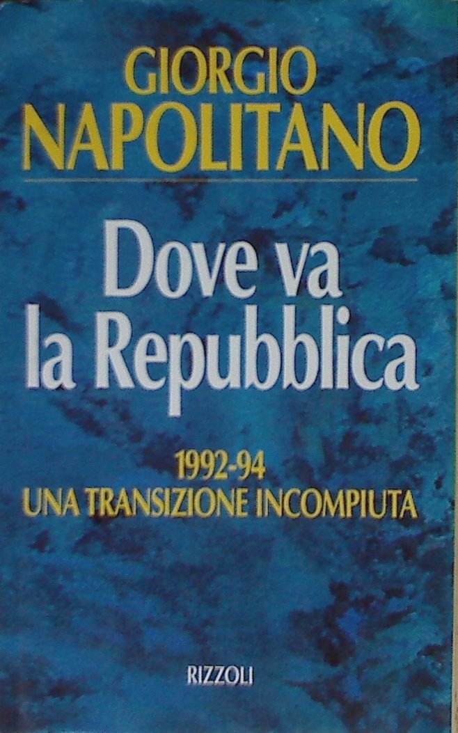 Dove va la Repubblica book