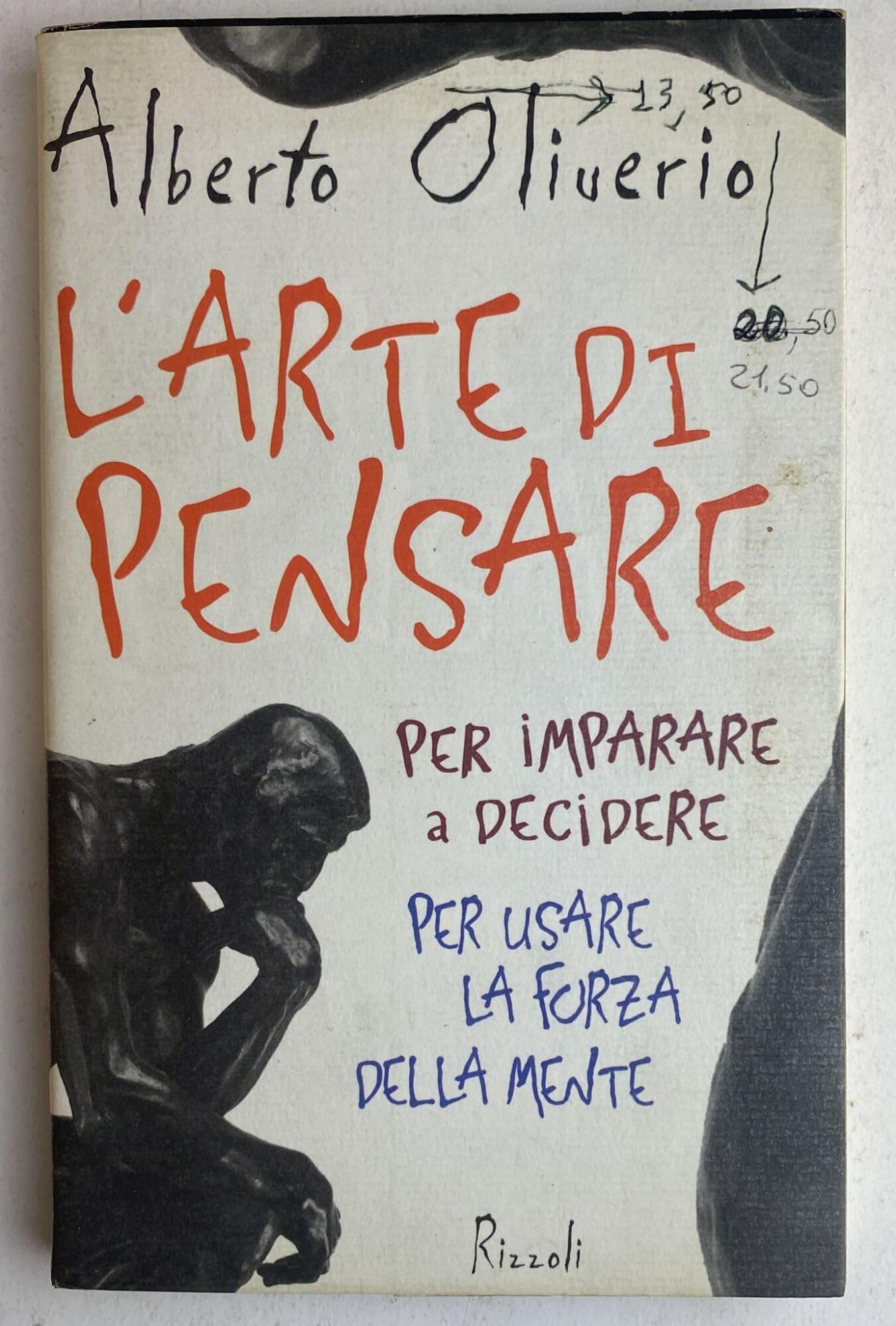 Arte Di Pensare (L') cd